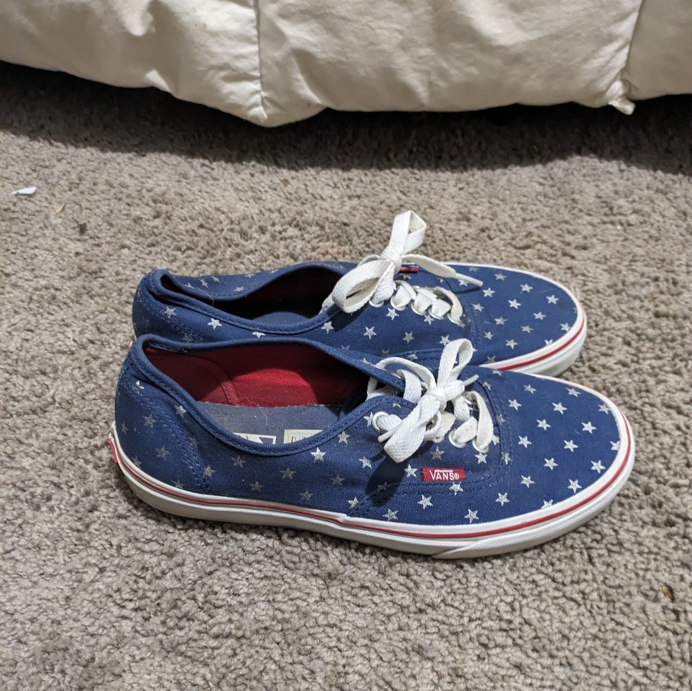 Vans Blue/White